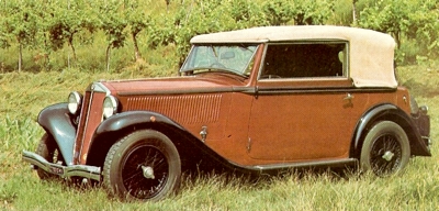 1934 Lancia Series 2 Augusta Cabriiolet