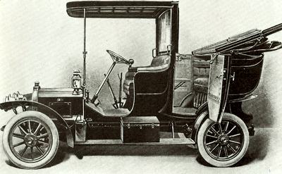 1908 NSU 10/20PS Landaulette