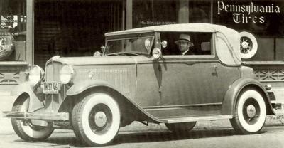 1932 Nash convertible